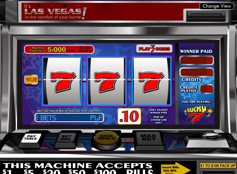 Lucky 7 Classic Slot review from Digital gaming solutions