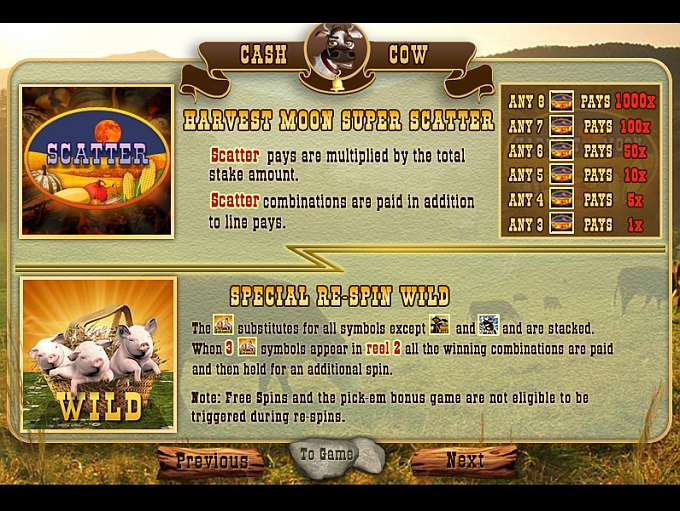 Milk The Cow Casino Game Online